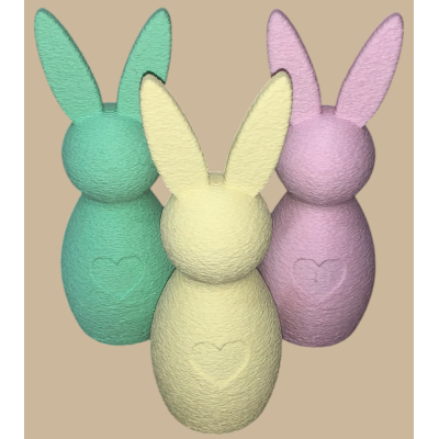 3D διακοσμητικά κουνελάκια