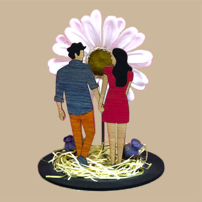 Ζευγάρι χέρι χέρι