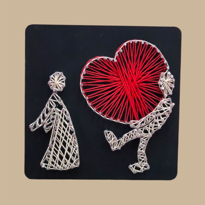 Κάδρο με κλωστή