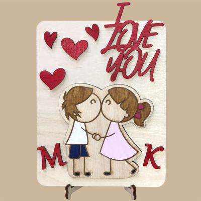 Καδράκι I Love you