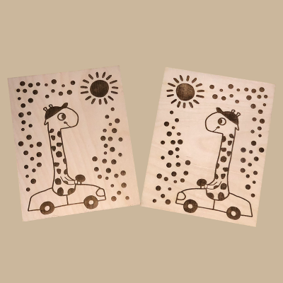 Καδράκι καμηλοπάρδαλη