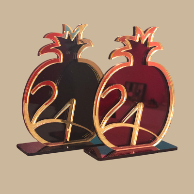 Plexiglass γούρι ρόδι