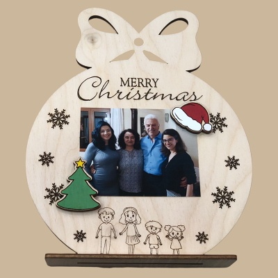 Χριστουγεννιάτικη ξύλινη...