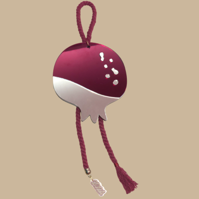 Γούρι κρεμαστό ρόδι